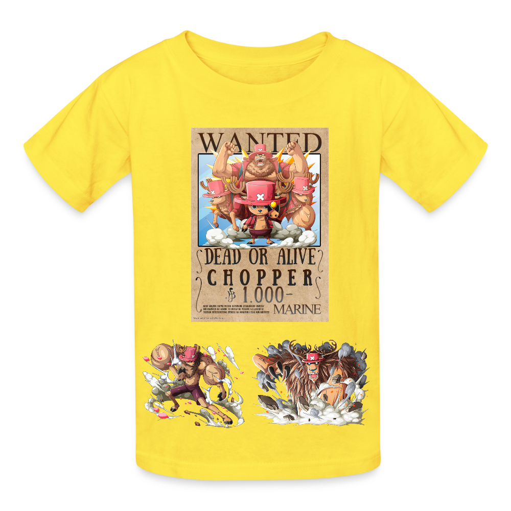 one piece haut pour enfant chopper - yellow