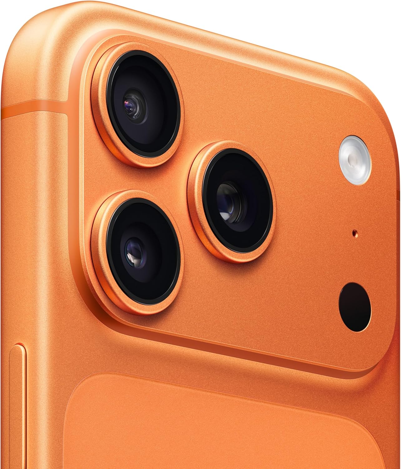 Apple iPhone 17 Pro 256GB: 6.3-inch screen up to 120Hz, A19 Pro chip, Prodigious battery life, Pro Fusion camera system with Front Center Stage camera; Cosmic Orange